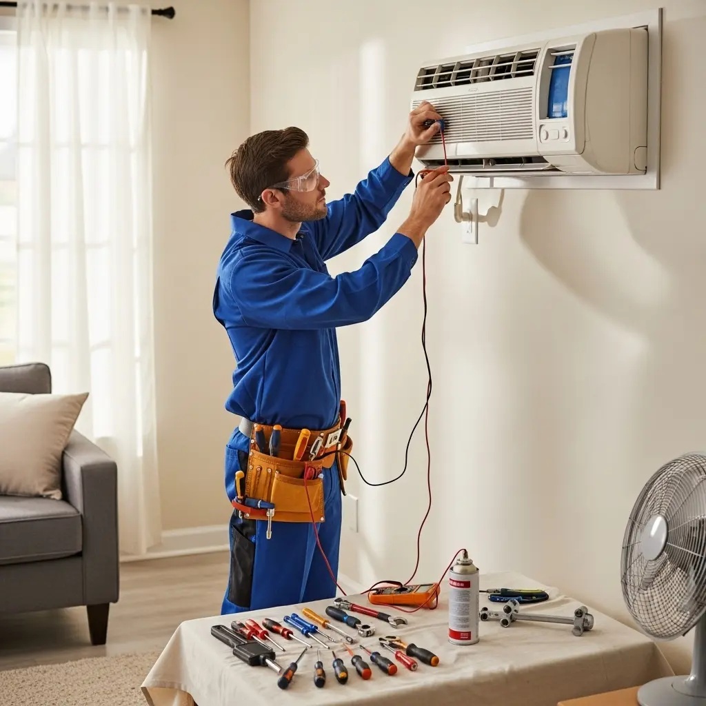 Akhisar Kumtel Kumtel klima gaz dolumu ve bakım – Enerji verimliliği artırıldı. - Teknik servis örneği